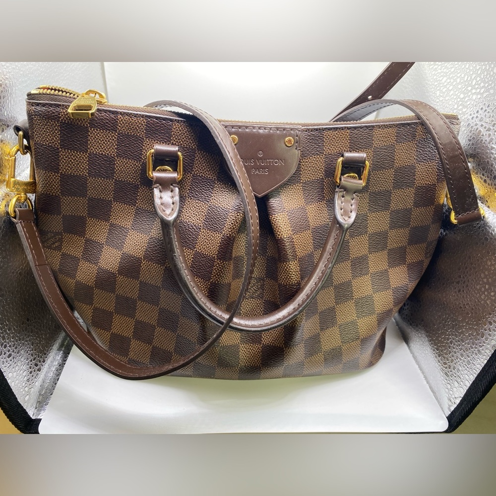 LOUIS VUITTON Damier Ebene Siena PM